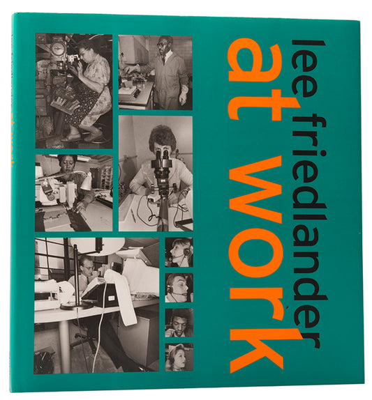 First edition of Lee Friedlander at Work, signed by the photographer on the half-title.