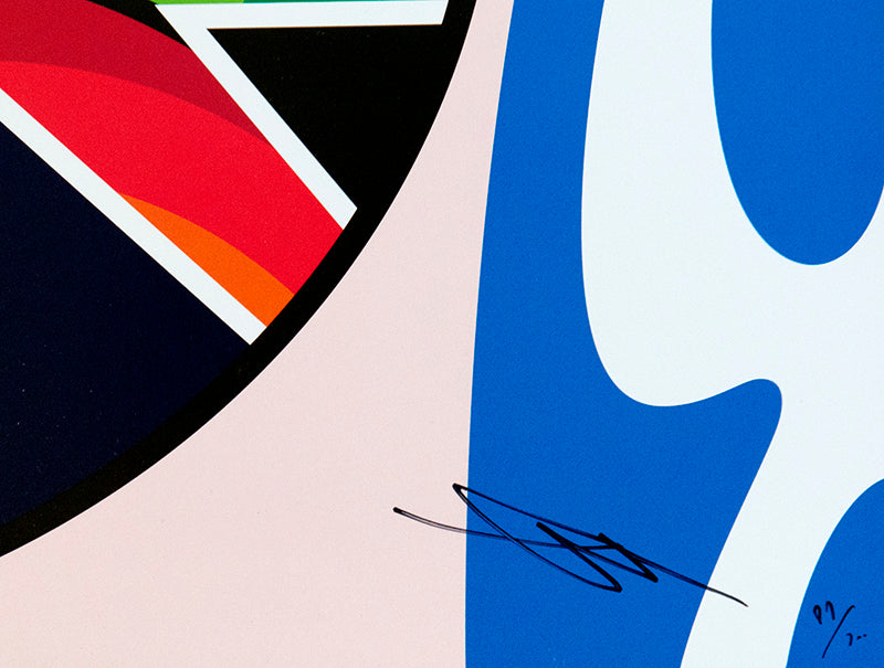 Offset lithograph in colours, 2018, on wove paper, signed in ink and numbered from the edition of 300, published by Kaikai Kiki Co