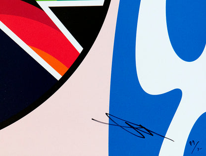 Offset lithograph in colours, 2018, on wove paper, signed in ink and numbered from the edition of 300, published by Kaikai Kiki Co