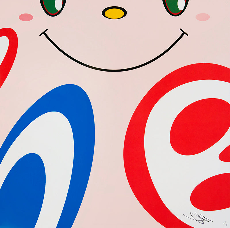 Offset lithograph in colours, 2018, on wove paper, signed in ink and numbered from the edition of 300, published by Kaikai Kiki Co
