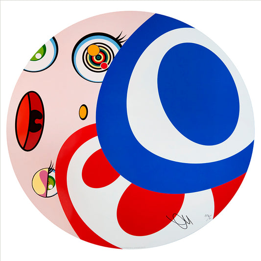 Offset lithograph in colours, 2018, on wove paper, signed in ink and numbered from the edition of 300, published by Kaikai Kiki Co