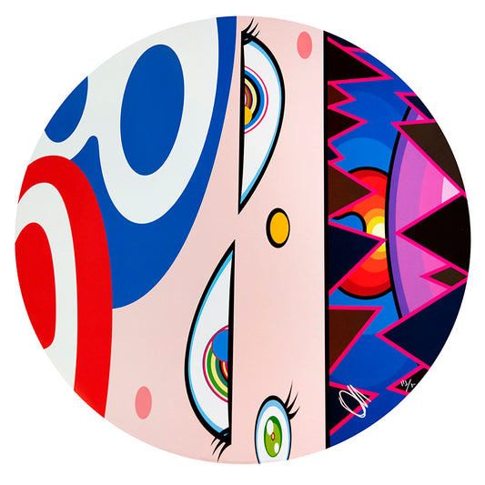 Offset lithograph in colours, 2018, on wove paper, signed in ink and numbered from the edition of 300, published by Kaikai Kiki Co