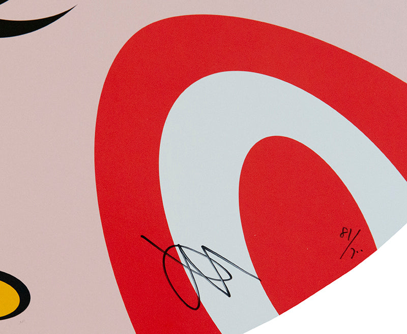 Offset lithograph in colours, 2018, on wove paper, signed in ink and numbered from the edition of 300, published by Kaikai Kiki Co