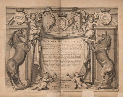 Newcastle's work is one of the most attractive books on horsemanship with splendid engraved plates.