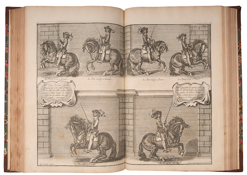 Newcastle's work is one of the most attractive books on horsemanship with splendid engraved plates.