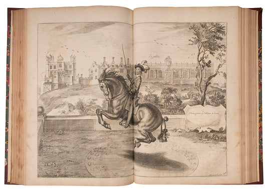Newcastle's work is one of the most attractive books on horsemanship with splendid engraved plates.
