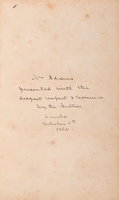Abbott was an officer in the Bengal Artillery and was sent on a political mission by the British envoy in Harat to the Khan of Khiva