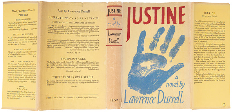 Set of first impressions of Lawrence Durrell's Alexandria Quartet published in London between 1957 and 1960.