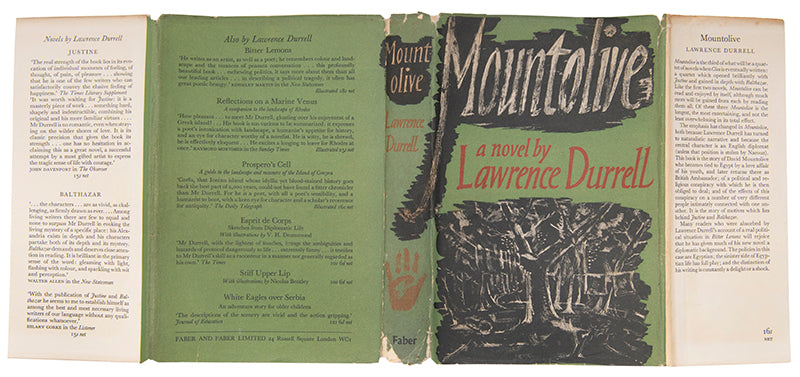 Set of first impressions of Lawrence Durrell's Alexandria Quartet published in London between 1957 and 1960.