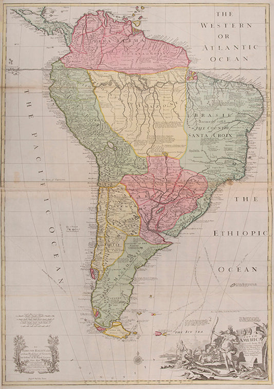John Senex (1678-1740) was one of the foremost mapmakers in England in the early eighteenth century. He was also a surveyor, globemaker, and geographer