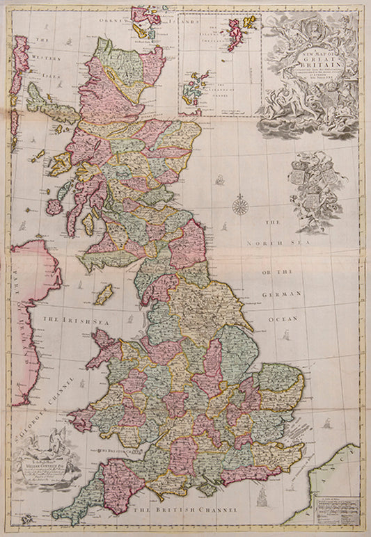 John Senex (1678-1740) was one of the foremost mapmakers in England in the early eighteenth century. He was also a surveyor, globemaker, and geographer