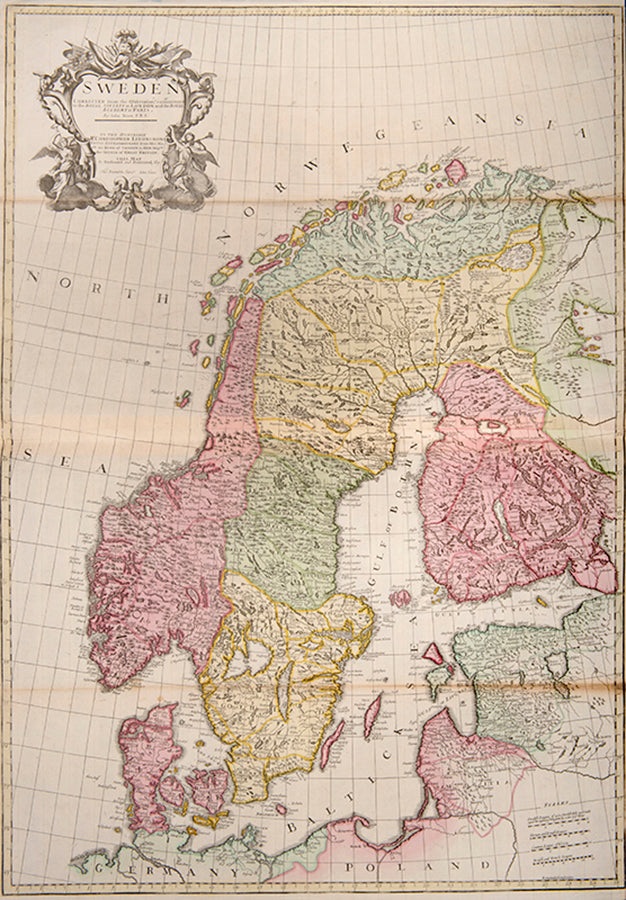 John Senex (1678-1740) was one of the foremost mapmakers in England in the early eighteenth century. He was also a surveyor, globemaker, and geographer