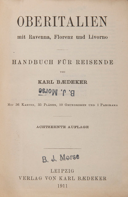 Chapters on Florence, Venice and Tuscany.
