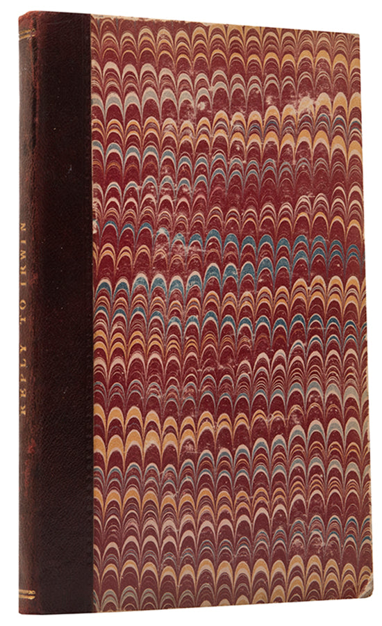 Sole edition of the anonymous Reply to Irwin, urging readers not to allow enthusiasm in victory to become reckless jingosim