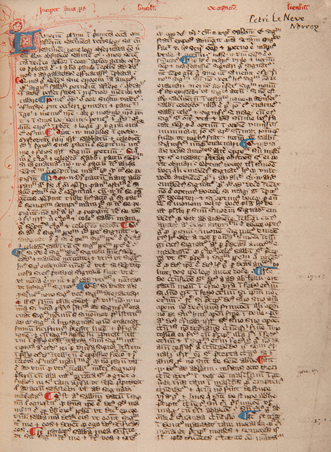History of the thirteenth-century Church of England Bishop of Lincoln Robert Grosseteste and his complex relations with the local Jewish community, illustrated.