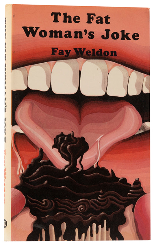 Inscribed first edition of The Fat Woman's Joke by Fay Weldon, together with the signed 1966 typescript.