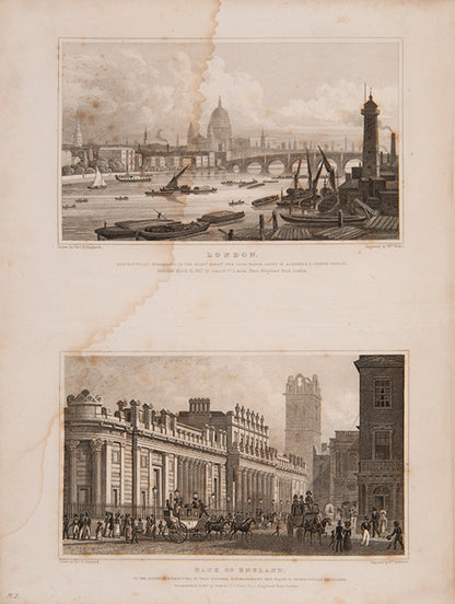 The first edition of Shepherd's richly illustrated Metropolitan Improvements, including the oft omitted plan of Regents Park