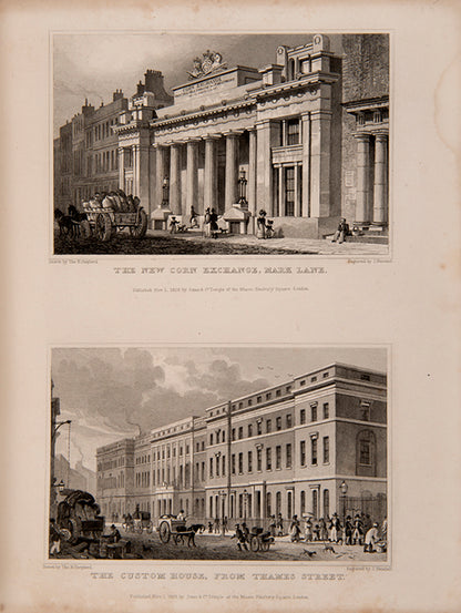 The first edition of Shepherd's richly illustrated Metropolitan Improvements, including the oft omitted plan of Regents Park