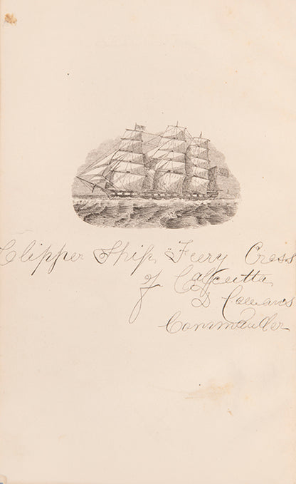 Cowan's account of a Life on the Ocean provides a valuable insight into merchant life at the end of the Golden Age of Sail