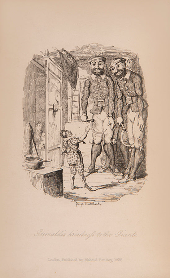 The first edition of Charles Dicken's Memoirs of Joseph Grimaldi, a comic actor and pantomimist who counted Lord Byron among his patrons