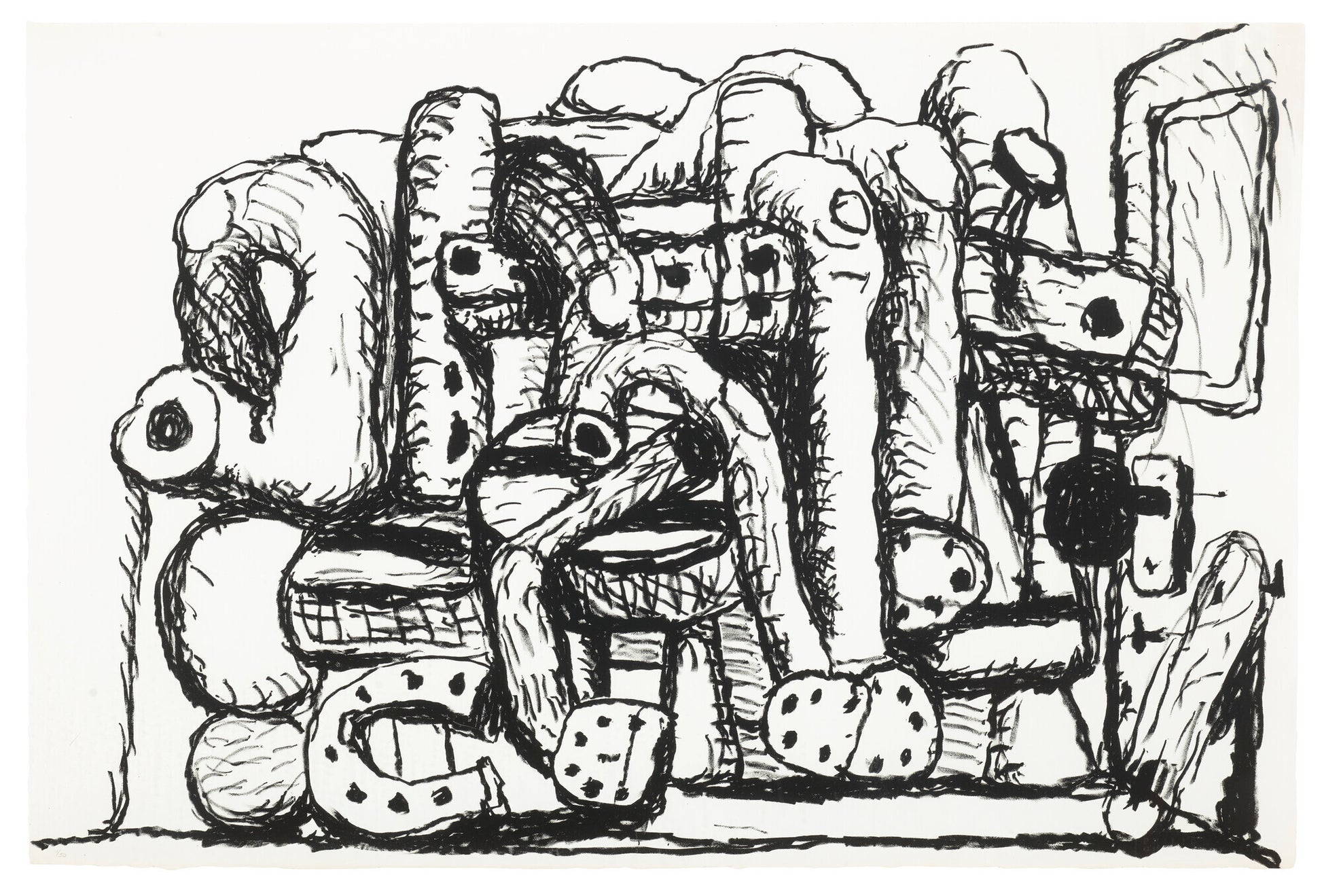 Lithograph, 1980, on Barcham Green Crisbrook paper, with the artist's estate stamp as issued, numbered from the edition of 50, 50.2 x 75.6 cm