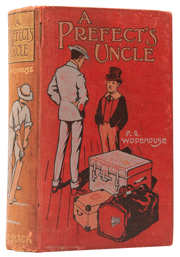 First edition of A Prefect's Uncle by P.G. Wodhouse, the author's uncommon second book here in the earliest issue.