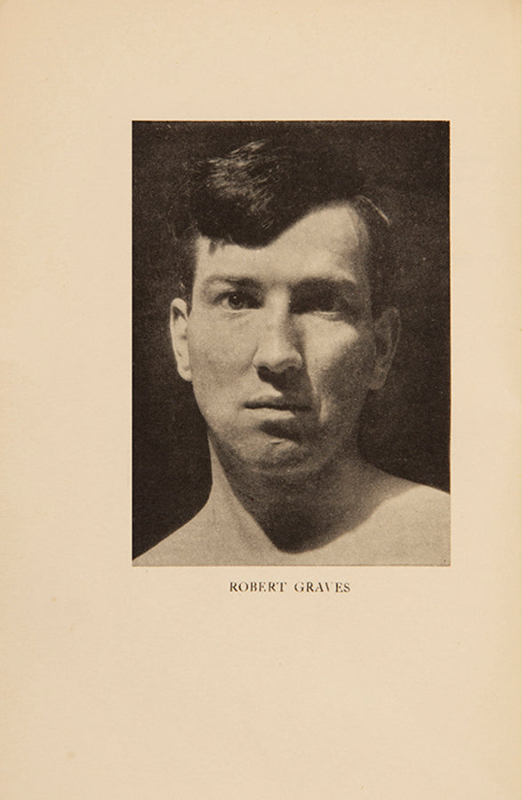 The first issue of Good-Bye to All That by Robert Graves, with the subsequently suppressed poem by Siegfried Sassoon and the reference to spiritualism