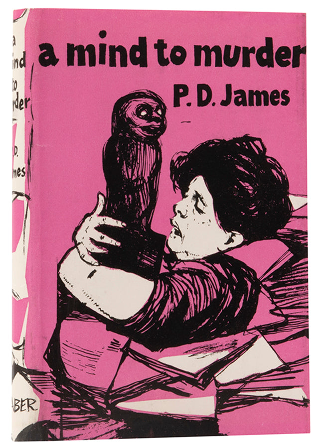 A first impression of the first edition of A Mind to Murder by P.D. James, the author's second book.