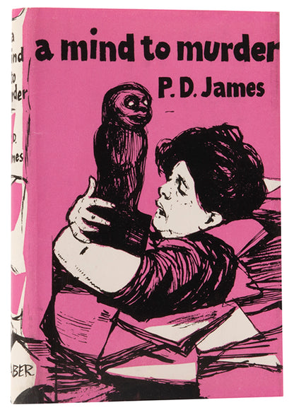 A first impression of the first edition of A Mind to Murder by P.D. James, the author's second book.