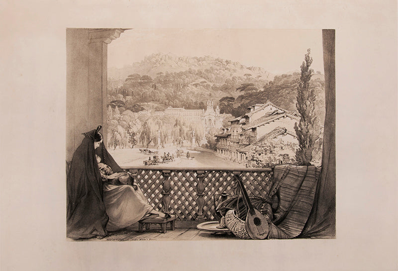 Scenery of Portugal and Spain by George Vivian, the sequel to his volume on Spain, with picturesque lithographs.