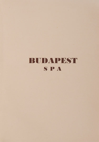 A historical guide to the spas of Budapest.