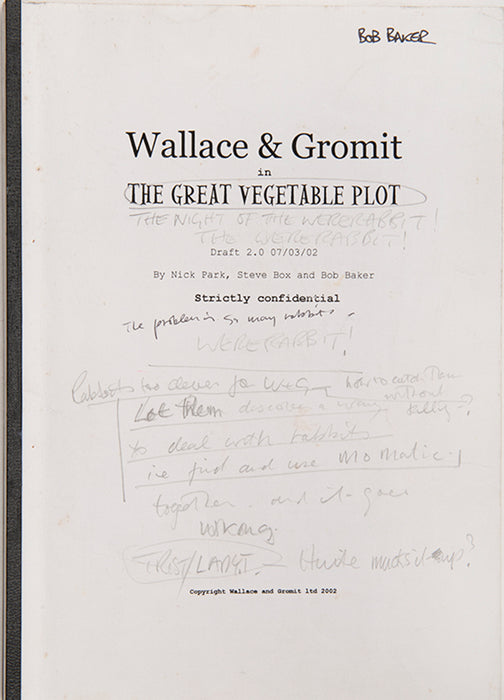 Wallace & Gromit The Wrong Trousers: Final Draft.