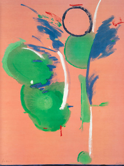 Helen Frankenthaler, Mary, Mary, 1990, screenprint and offset lithograph, signed by the artist, from the edition of 72, on wove paper