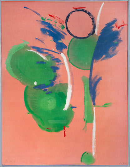 Helen Frankenthaler, Mary, Mary, 1990, screenprint and offset lithograph, signed by the artist, from the edition of 72, on wove paper