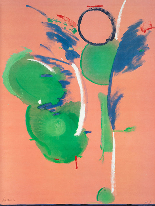 Helen Frankenthaler, Mary, Mary, 1990, screenprint and offset lithograph, signed by the artist, from the edition of 72, on wove paper 