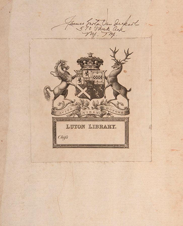 The first edition in French of Leon Battista Alberti's monumental work of architectural theory, De re aedificatoria, with contemporary annotations in pen.