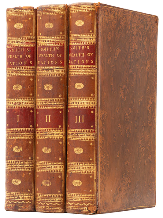 The seventh edition of Smith's pivotal treatise on political economy, in a handsome contemporary tree calf binding.