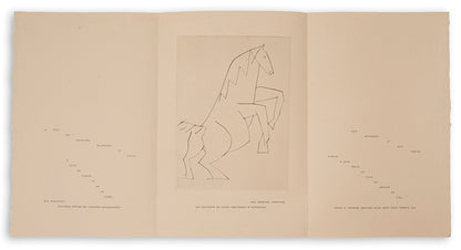 One of 52 copies of Chevaux de minuit, one of Picasso and Iliazd's most successful collaborations. 