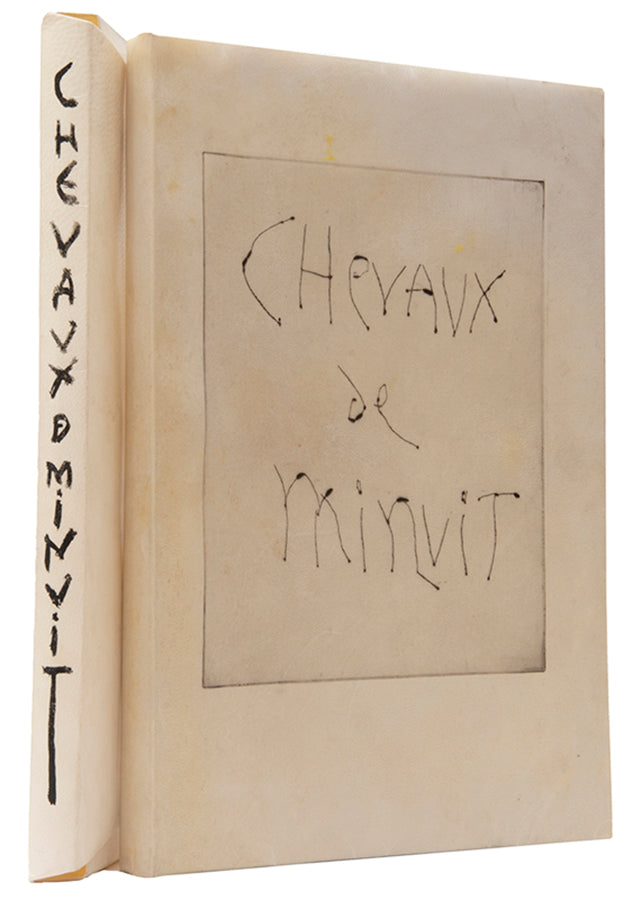 One of 52 copies of Chevaux de minuit, one of Picasso and Iliazd's most successful collaborations. 