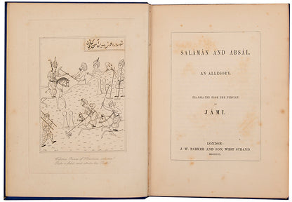 The first English translation of this poem by Jami by Fitzgerald printed in London in 1856.