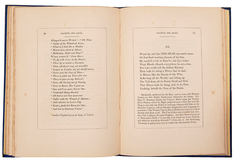 The first English translation of this poem by Jami by Fitzgerald printed in London in 1856.