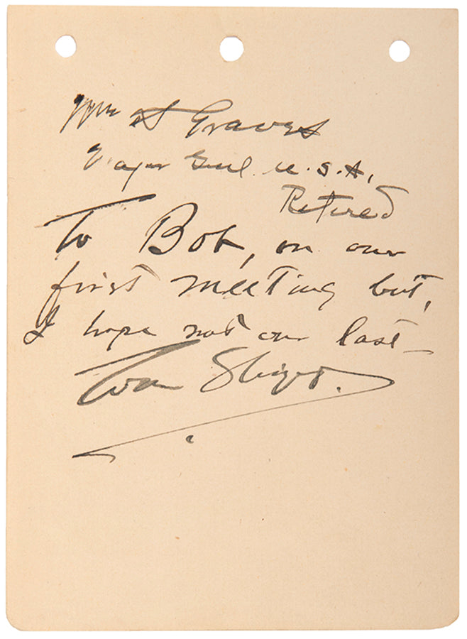 First edition of America's Siberian Adventure by William S. Graves, inscribed by the author.