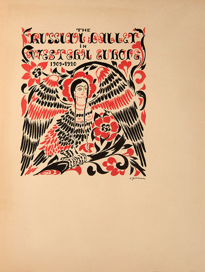 The plates represent the work of the main artists who contributed to the early days of the Ballets Russes