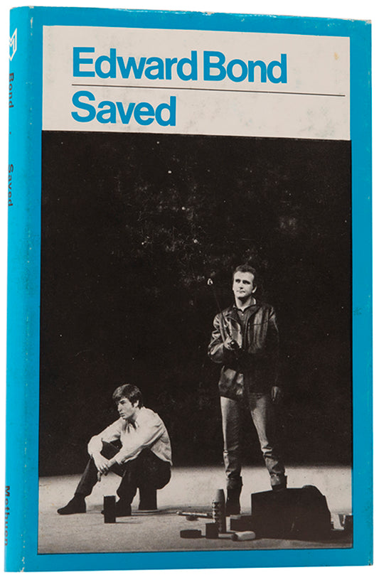 First hardback edition of Saved by Edward Bond, with 3 autograph postcards from the author to Ian Hamilton.