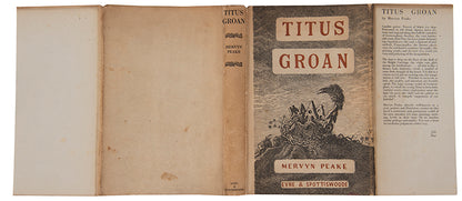 A set of three first editions from Mervyn Peake's Gorenghast trilogy, comprising Titus Groan, Gormenghast, and Titus Alone