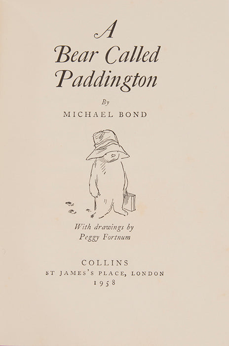 109473_2 "A Bear Called Paddington."