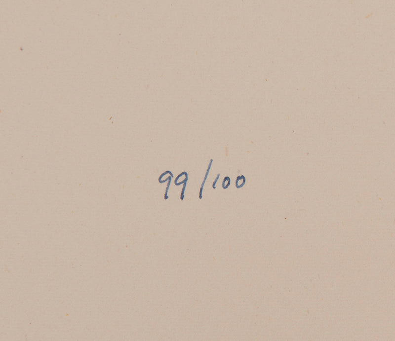 Limited edition of The Watch Tower by Eric Walter White, of which this is number 99.