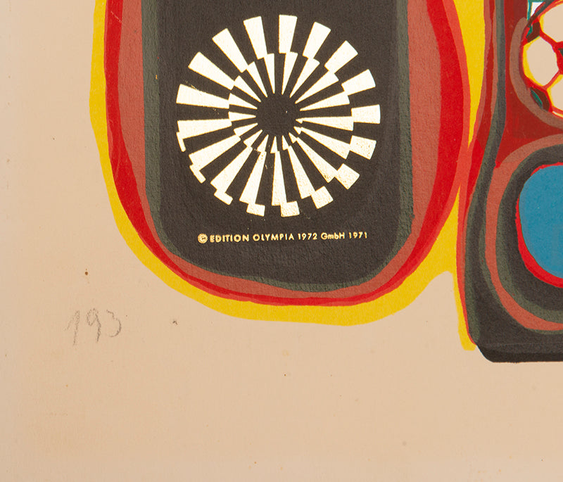 Various Artists, The Munich 1972 Olympic Posters, complete collection of 28 artists original graphics, each signed, from the edition of 200 