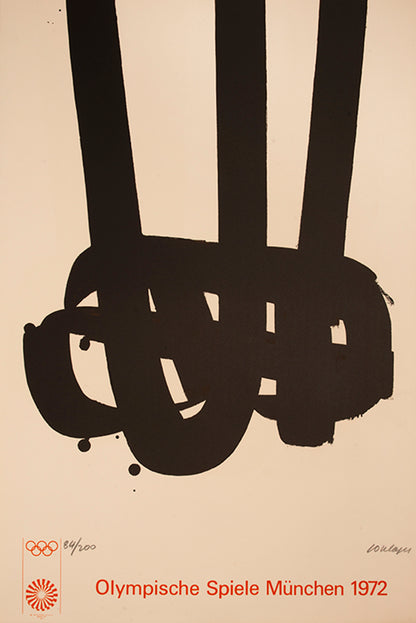 Various Artists, The Munich 1972 Olympic Posters, complete collection of 28 artists original graphics, each signed, from the edition of 200 