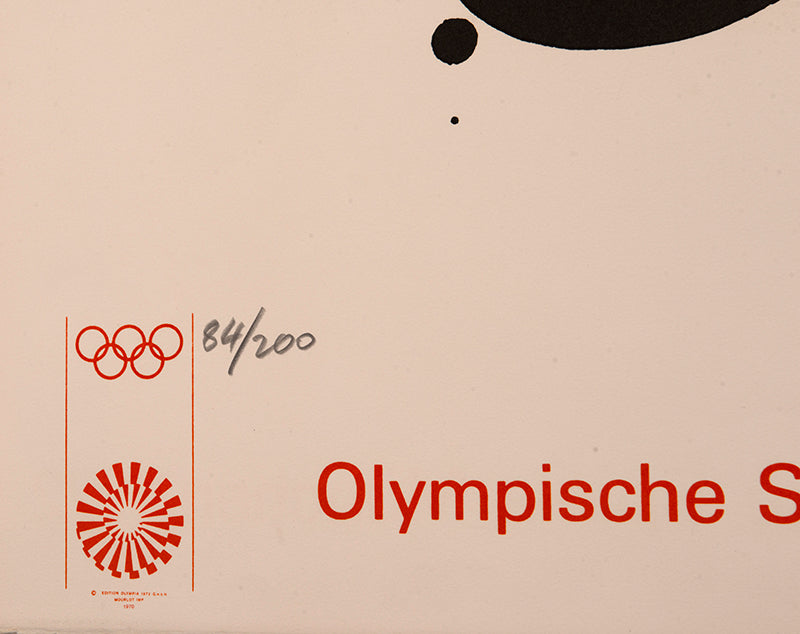 Various Artists, The Munich 1972 Olympic Posters, complete collection of 28 artists original graphics, each signed, from the edition of 200 